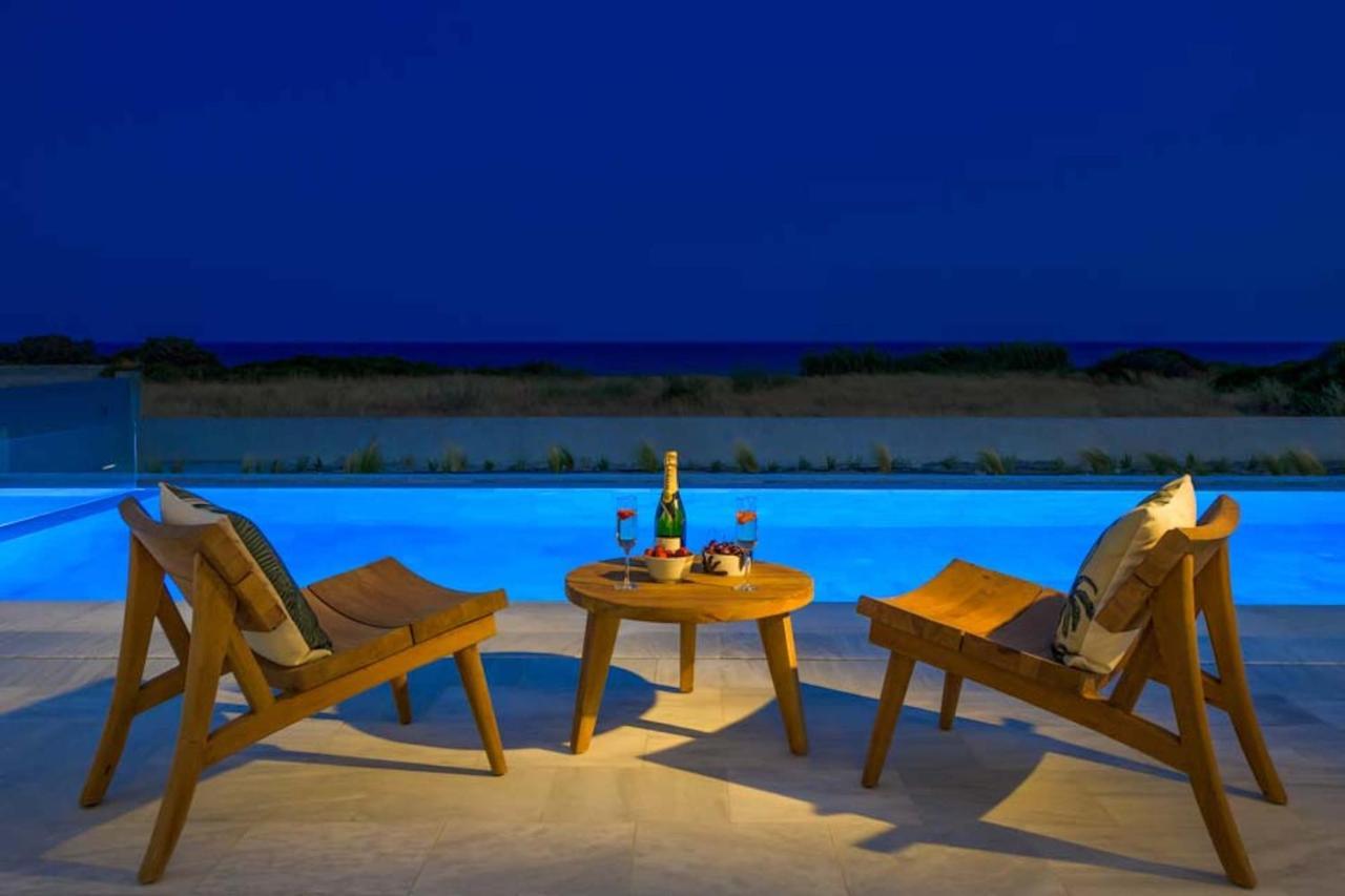 Seashore Beachfront Villa Лахания Екстериор снимка